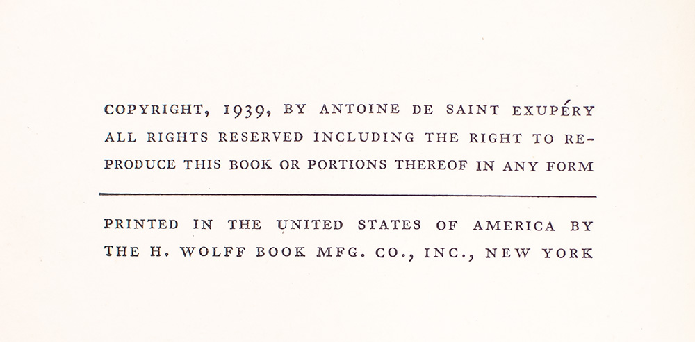 Wind, Sand and Stars.