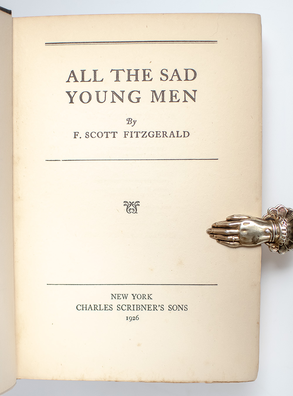 All the Sad Young Men.