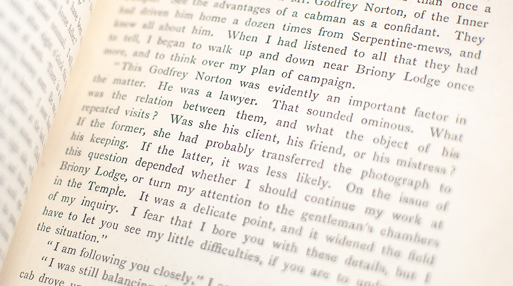 The Adventures of Sherlock Holmes and The Memoirs of Sherlock Holmes.