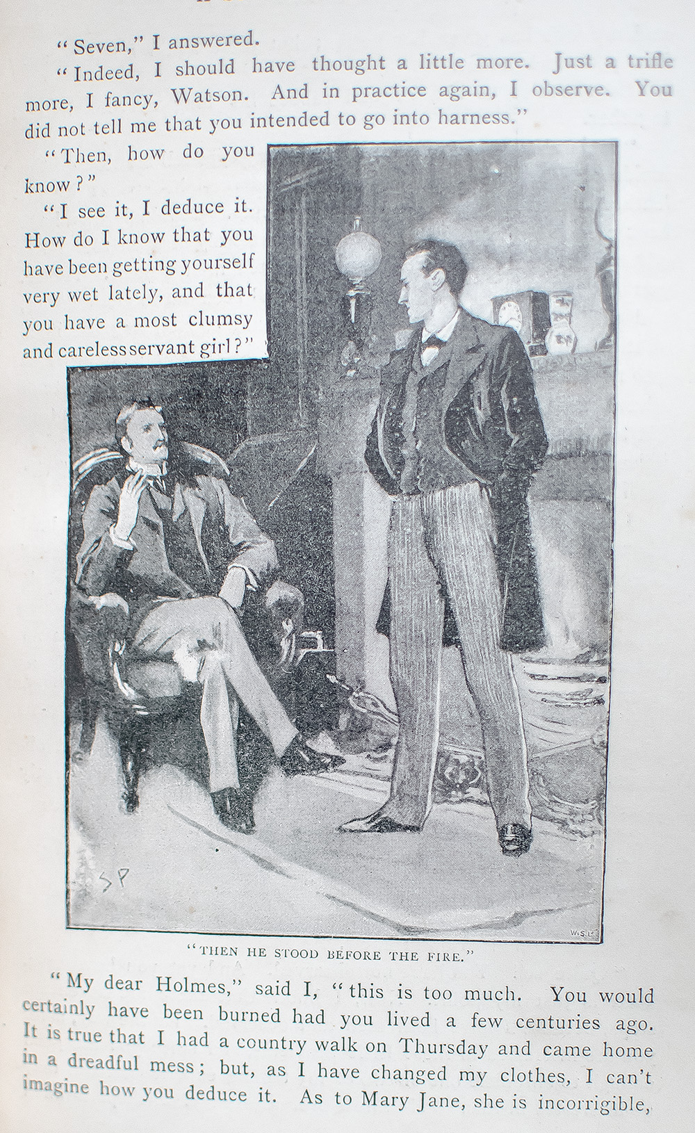 The Adventures of Sherlock Holmes and The Memoirs of Sherlock Holmes.