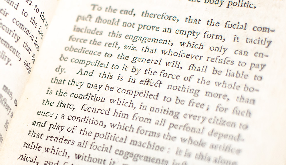 A Treatise on the Social Compact: or The Principles of Politic Law.