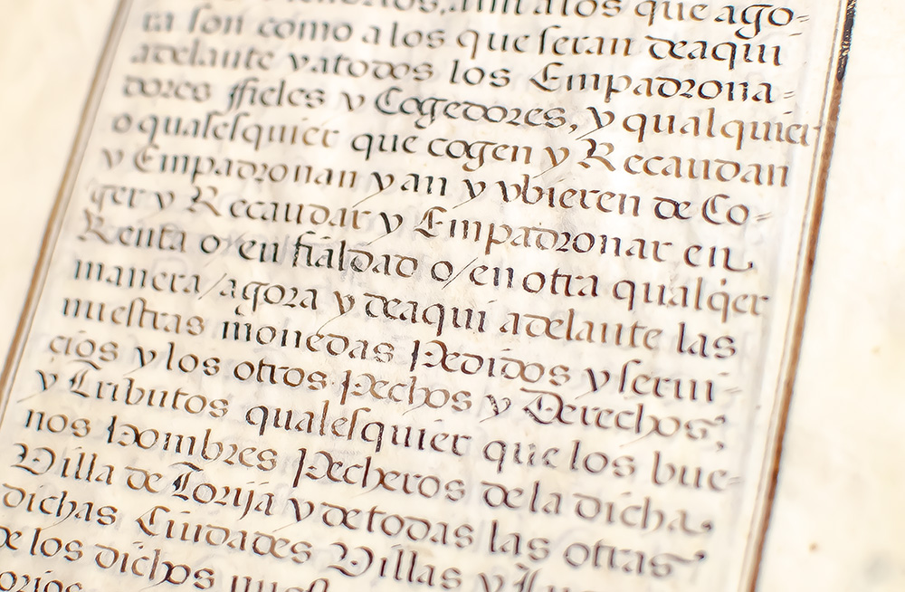 Carta Executoria of King Philip III of Spain for Juan and Alonso de Rivera de la Cerda.