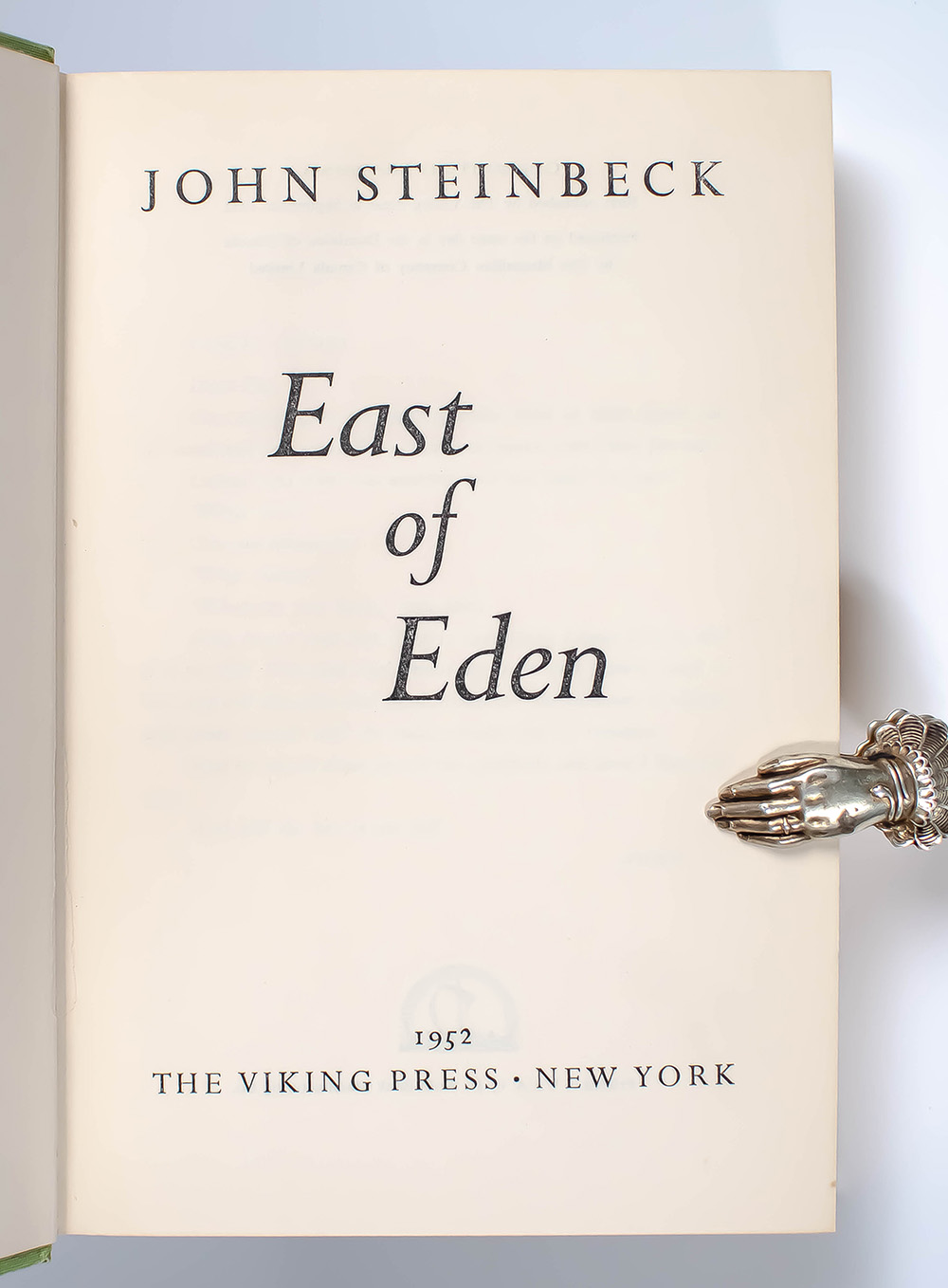 East of Eden.