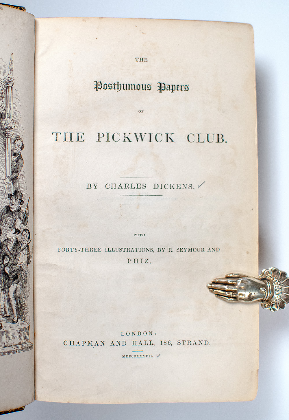 The Posthumous Papers of the Pickwick Club.