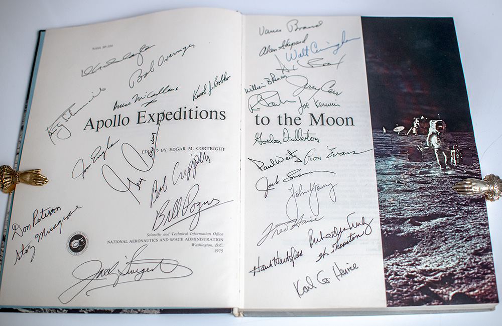 Apollo Expeditions to the Moon.
