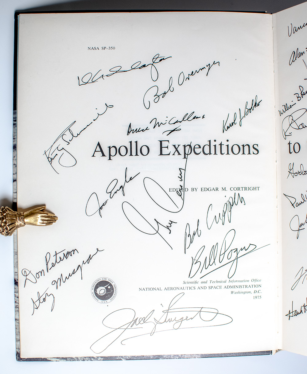 Apollo Expeditions to the Moon.