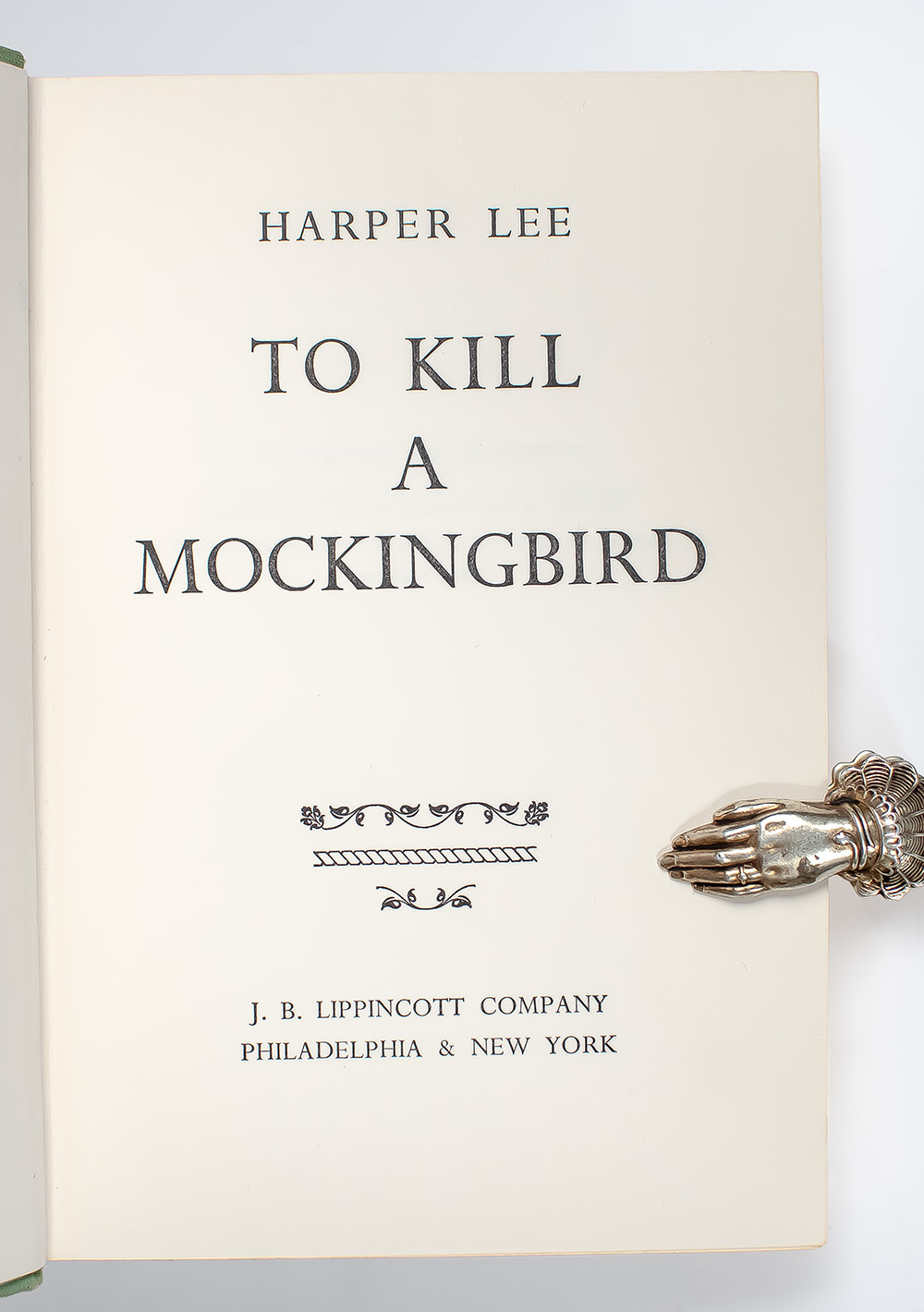 To Kill A Mockingbird.