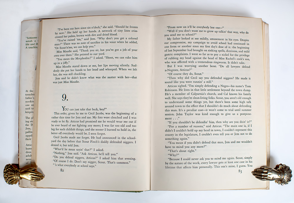 To Kill A Mockingbird.