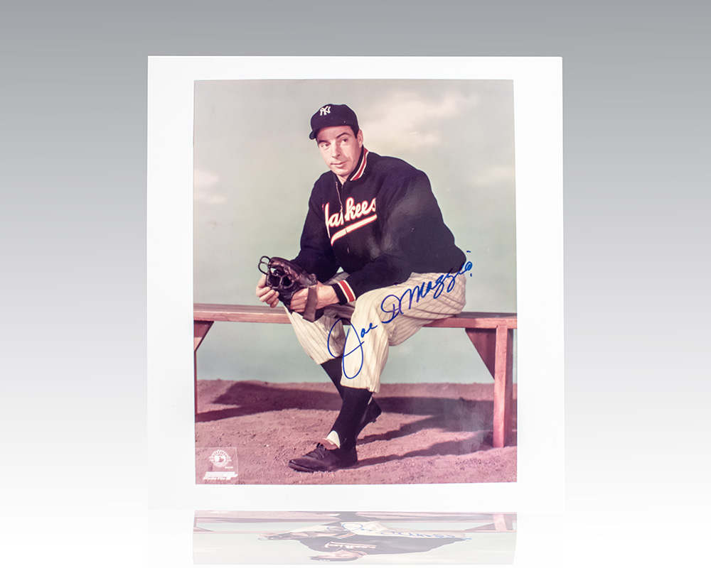 Collectible signed baseball photo