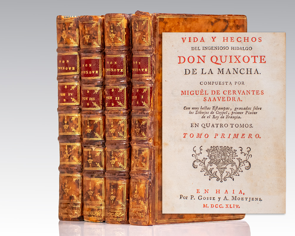 Vida Y Hechos Del Ingenioso Hidalgo Don Quixote De La Mancha: Con Muy Bellas Estampas Gravadas Sobre Los Dibujos de Coypel, Primer Pinto de el Rey de Francia.