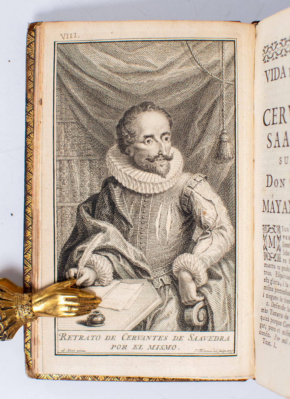 Vida Y Hechos Del Ingenioso Hidalgo Don Quixote De La Mancha: Con Muy Bellas Estampas Gravadas Sobre Los Dibujos de Coypel, Primer Pinto de el Rey de Francia.