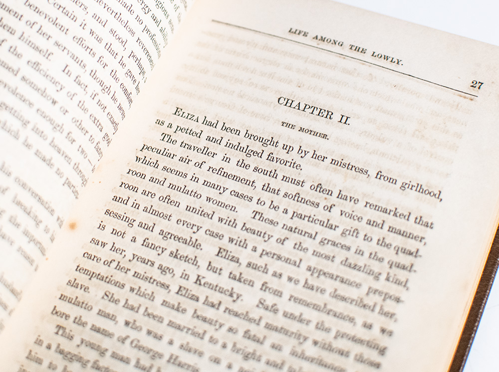 Uncle Tom’s Cabin; Or, Life Among the Lowly.