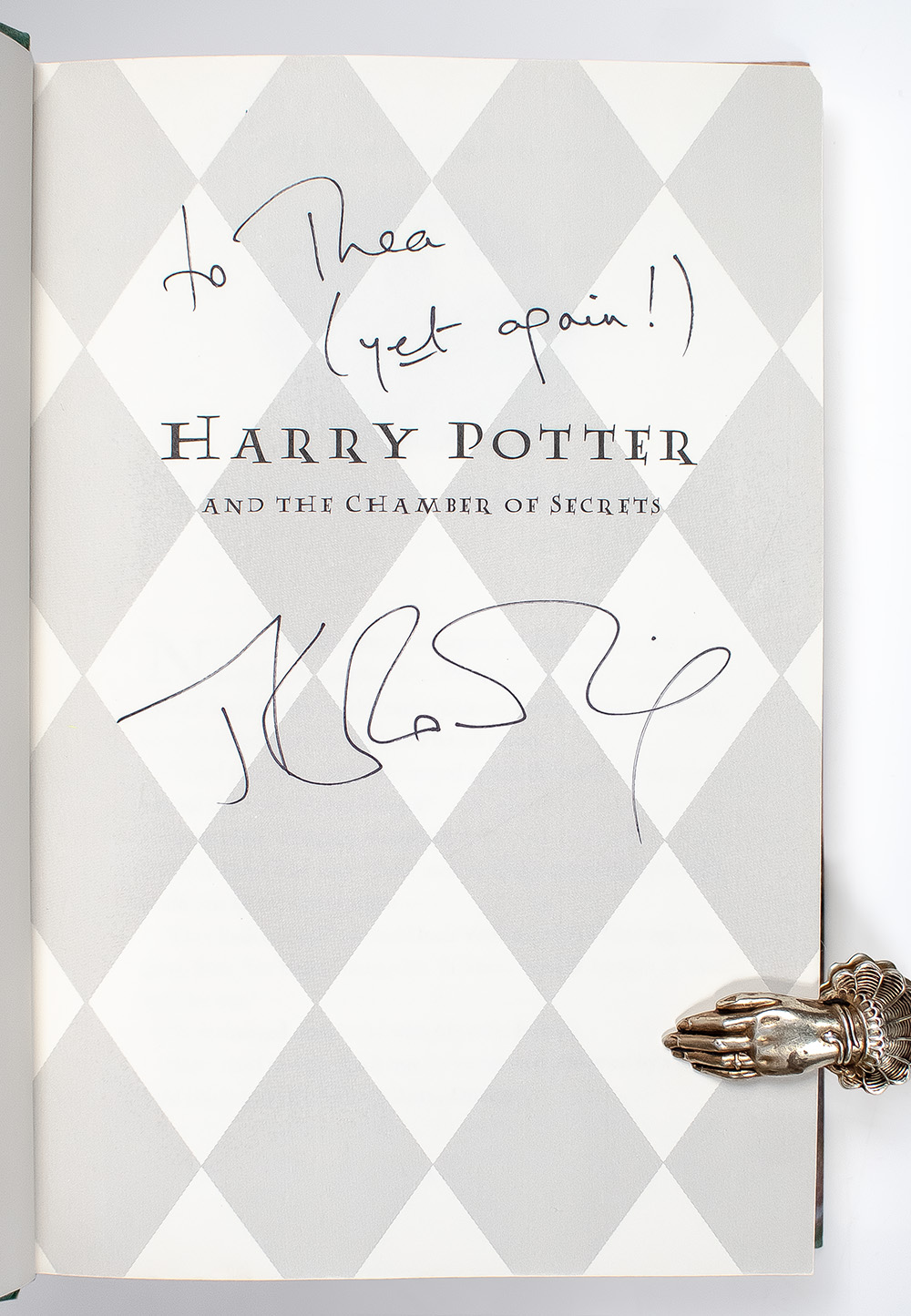 Harry Potter and the Chamber of Secrets.