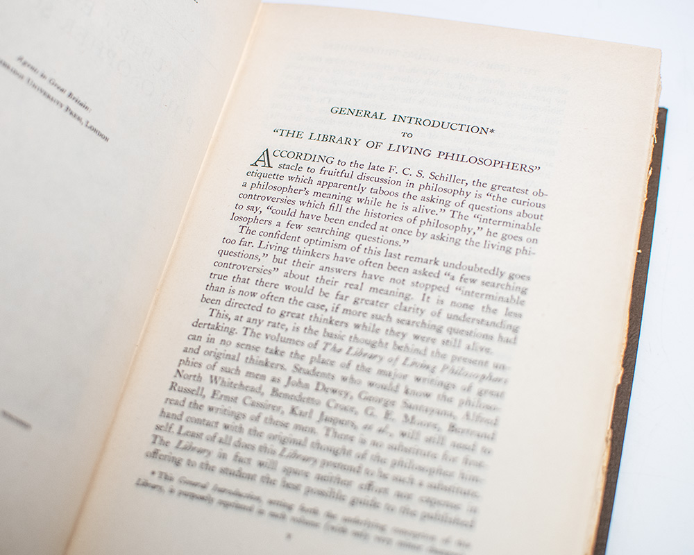 Albert Einstein: Philosopher-Scientist.