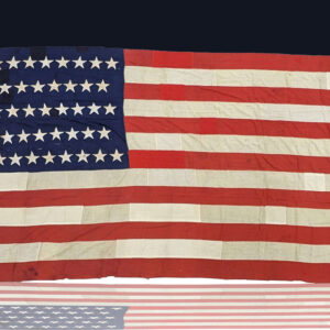 Thirty-Eight Star American Flag.