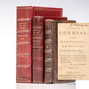 Another Cordial for Low-Spirits. [George Washington's Copy].