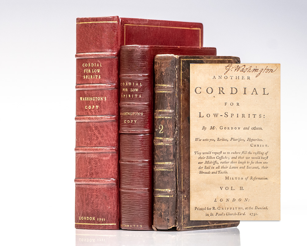 Another Cordial for Low-Spirits. [George Washington's Copy].