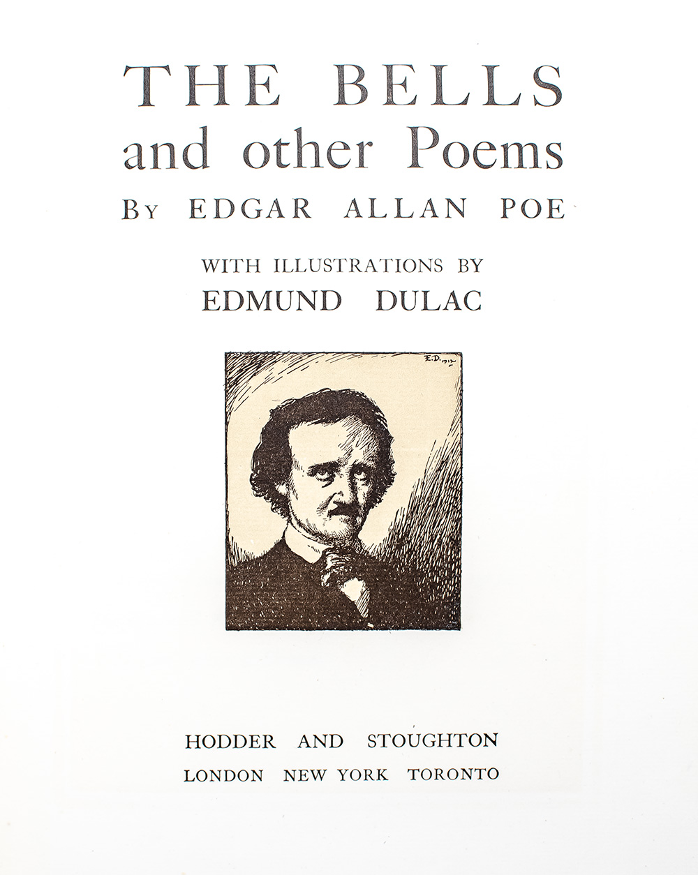 The Bells and Other Poems by Edgar Allan Poe.
