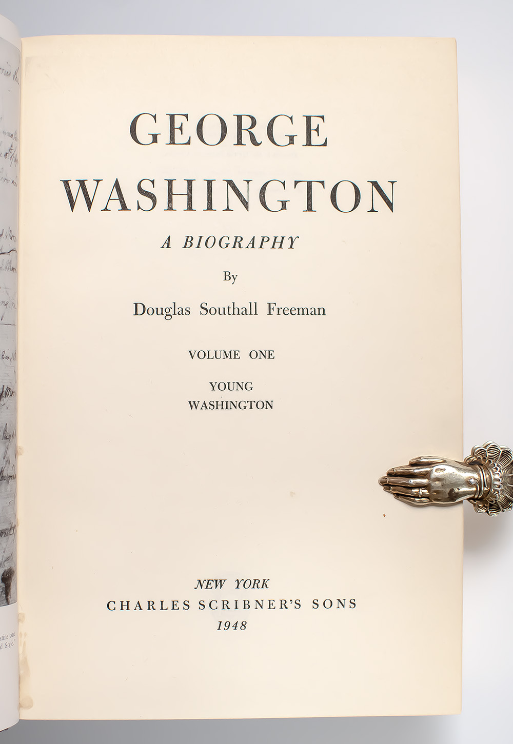 George Washington: A Biography.
