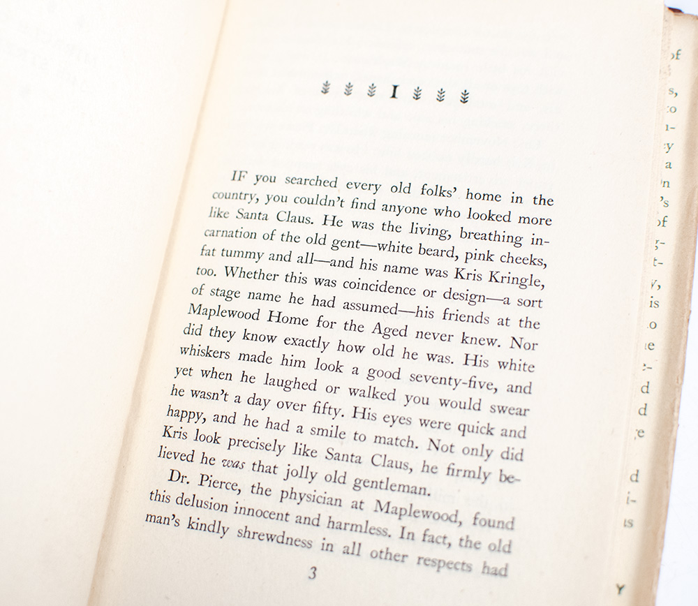 Miracle On 34th Street.