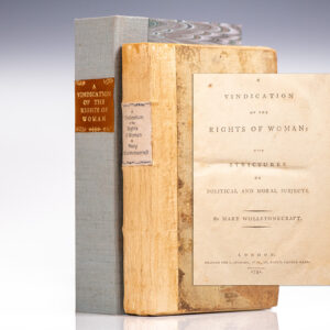 A Vindication of the Rights of Woman: With Strictures on Political and Moral Subjects.
