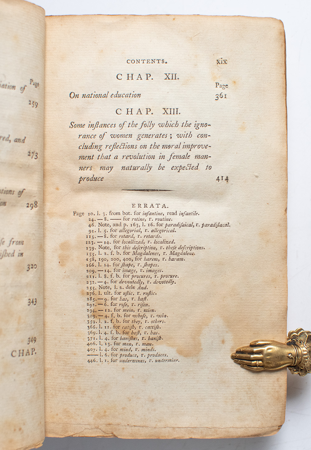 A Vindication of the Rights of Woman: With Strictures on Political and Moral Subjects.