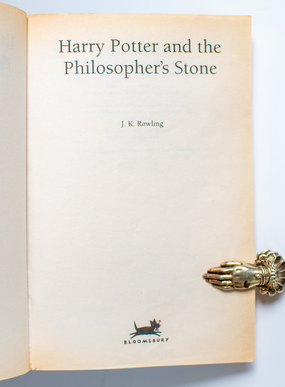 Harry Potter and the Philosopher’s Stone.