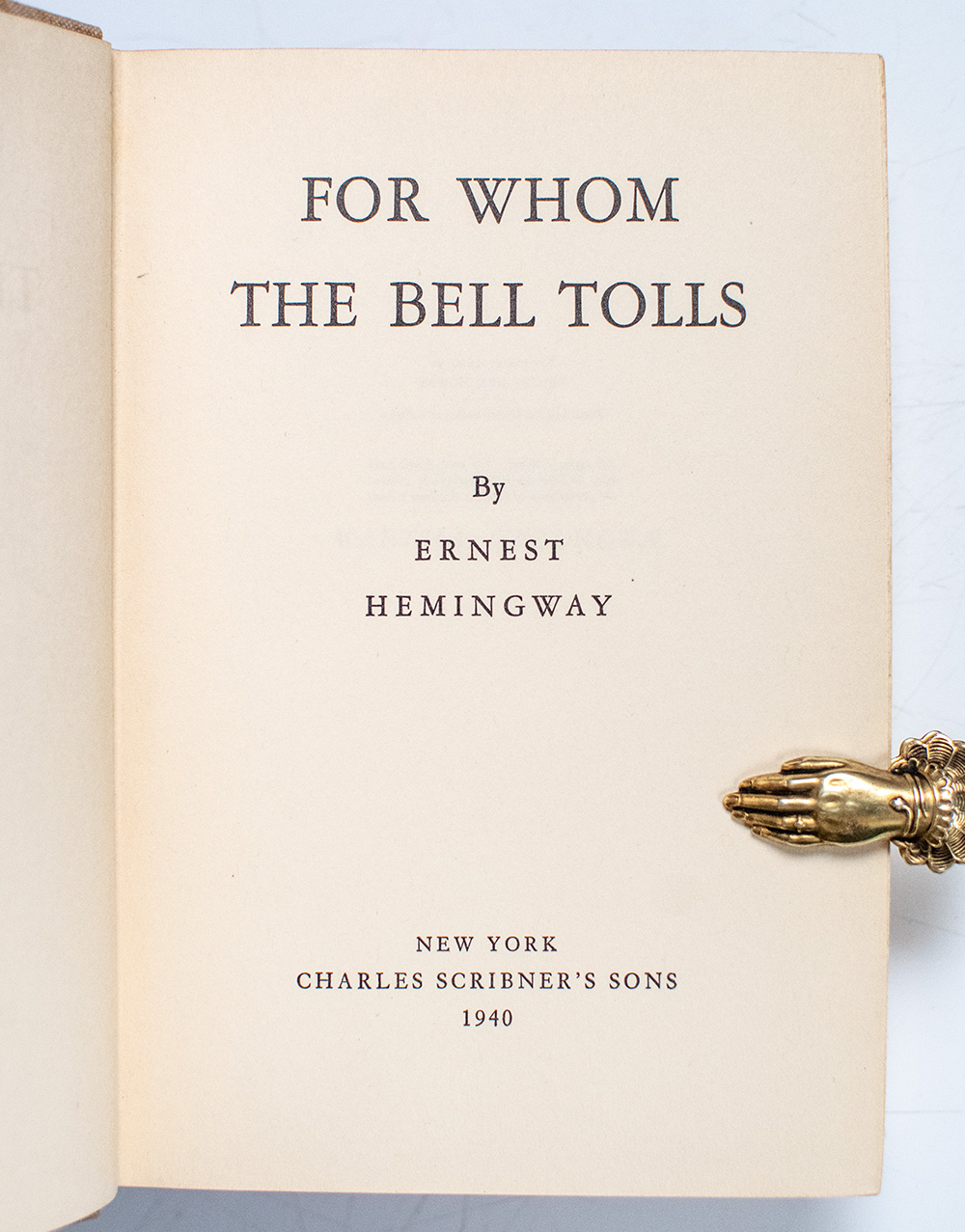 For Whom the Bell Tolls.