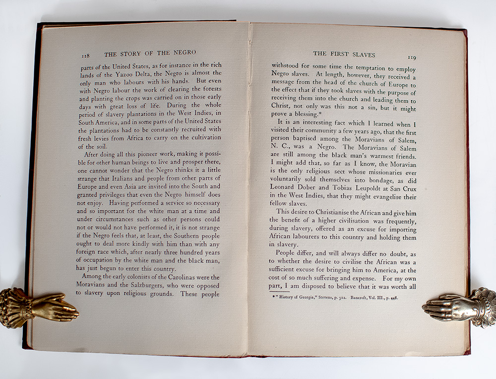 The Story of the Negro: The Rise of the Race from Slavery and The Negro as a Freeman.