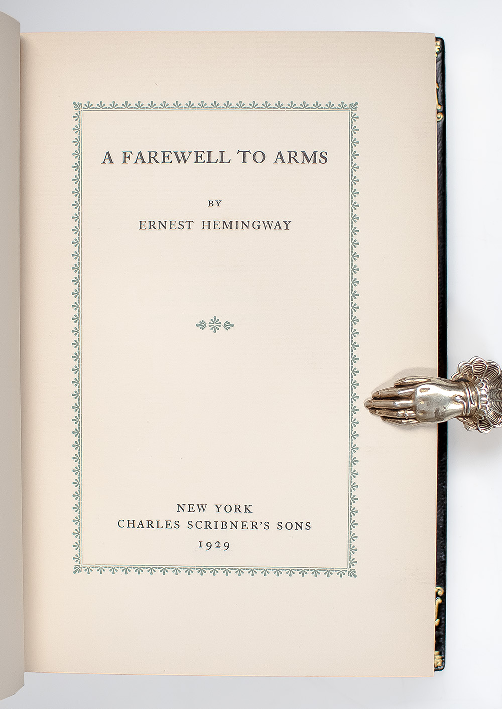 A Farewell To Arms.