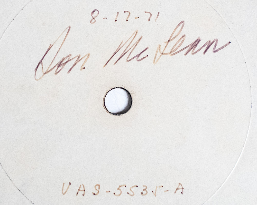 Don McLean: American Pie.