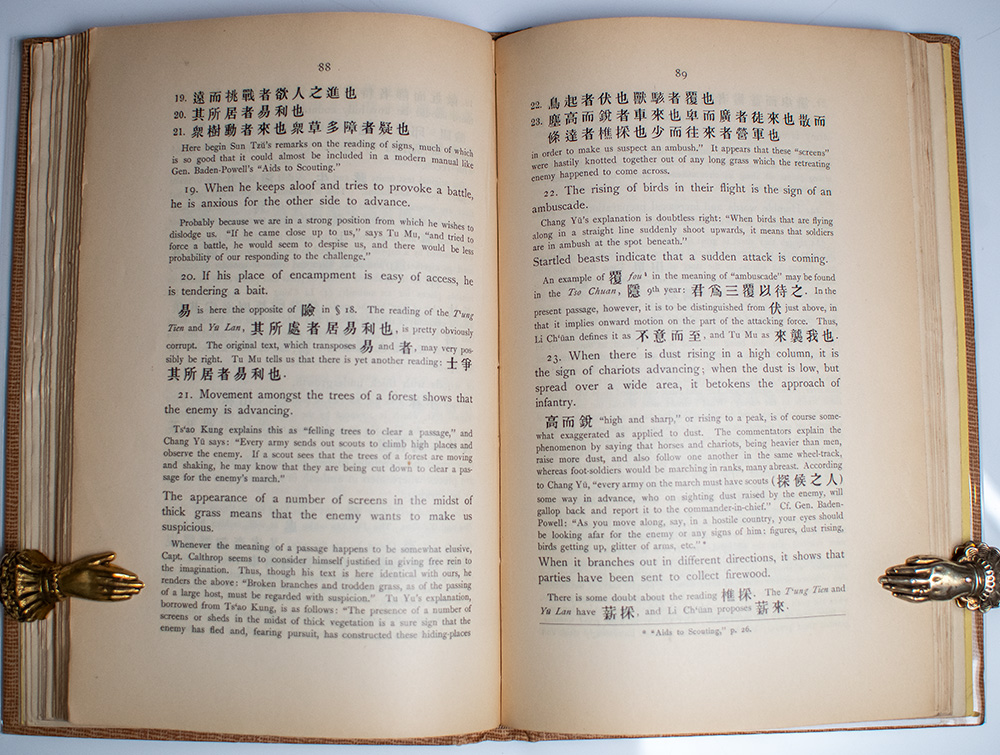 Sun Tzu on the Art of War: The Oldest Military Treatise in the World, Translated from the Chinese with Introduction and Critical Notes.