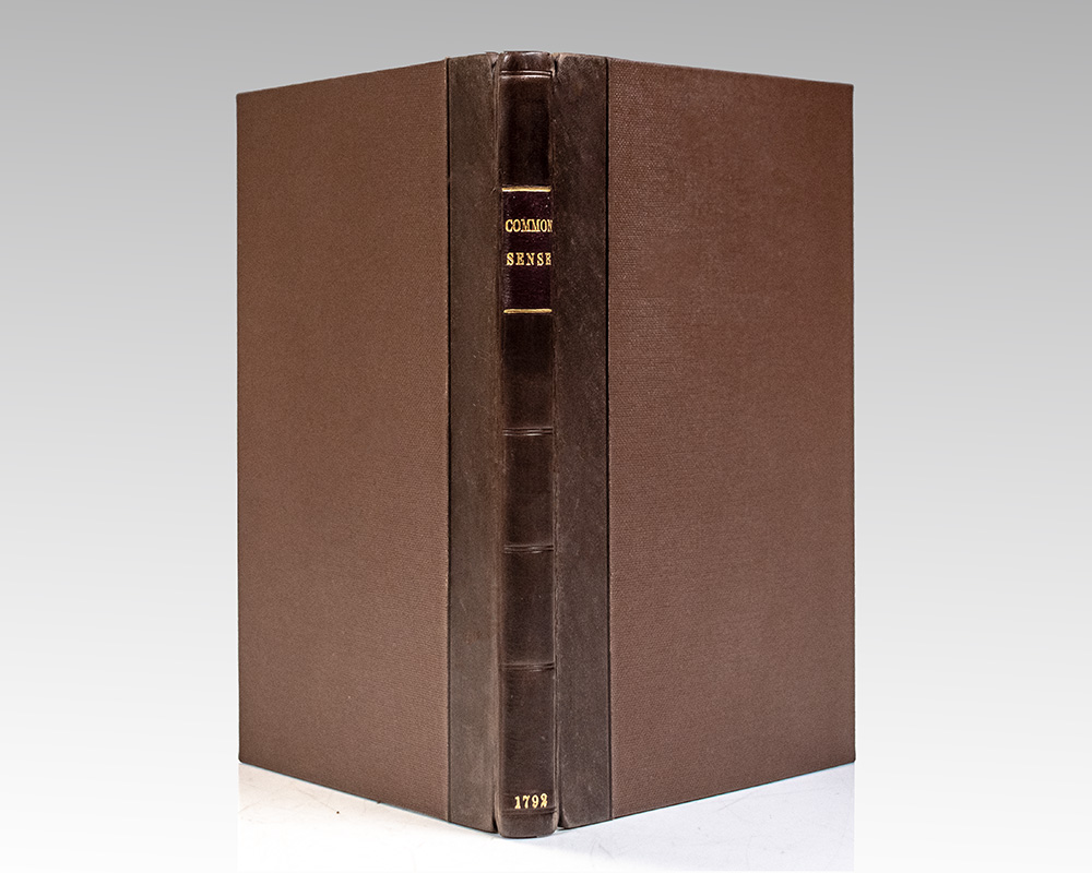 Common Sense: Addressed to the Inhabitants of America.