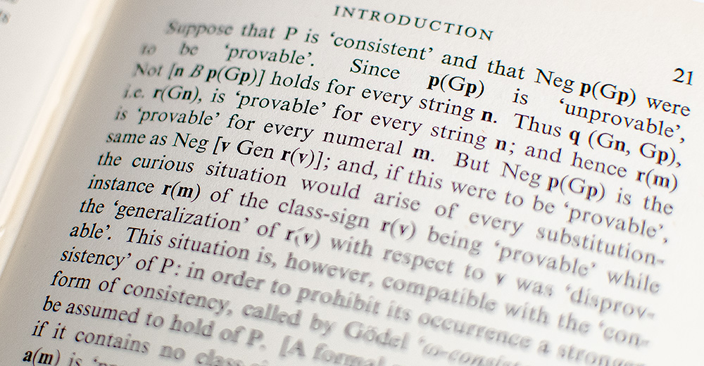 On Formally Undecidable Propositions of Principia Mathematica and Related Systems.