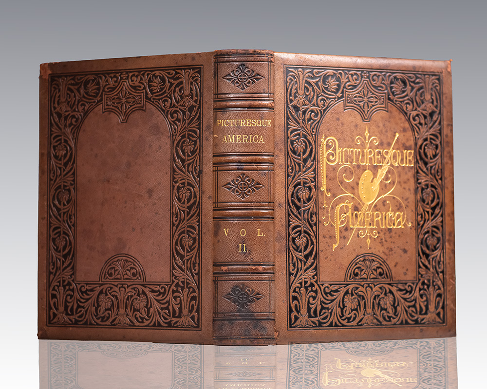 Picturesque America: Or, The Land We Live In. A Delineation by Pen and Pencil of The Mountains, Rivers, Lakes, Forest, Water-Falls, Shores, Cañons, Valleys, Cities, and Other Picturesque Features of Our Country. (Copy)