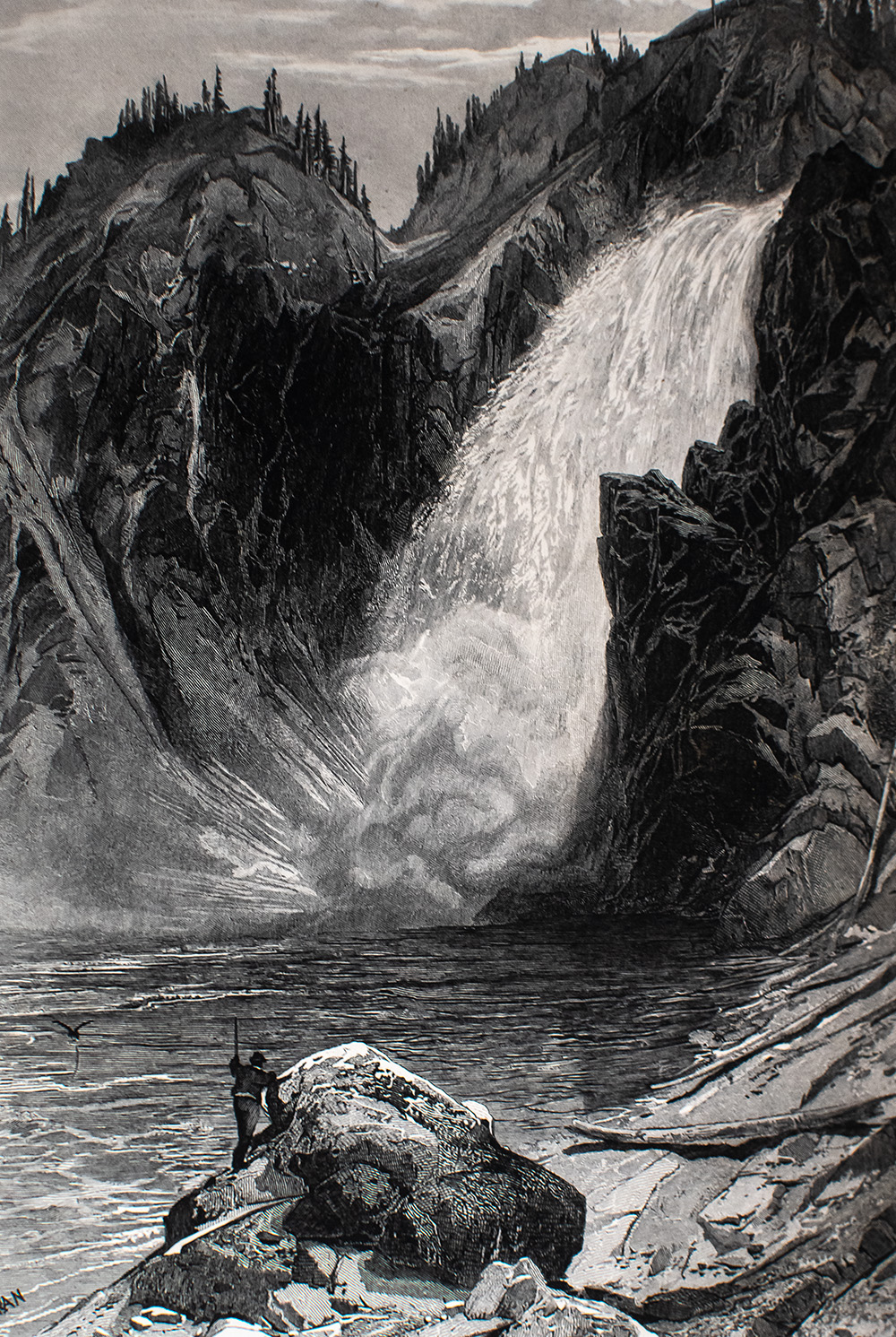 Picturesque America: Or, The Land We Live In. A Delineation by Pen and Pencil of The Mountains, Rivers, Lakes, Forest, Water-Falls, Shores, Cañons, Valleys, Cities, and Other Picturesque Features of Our Country. (Copy)