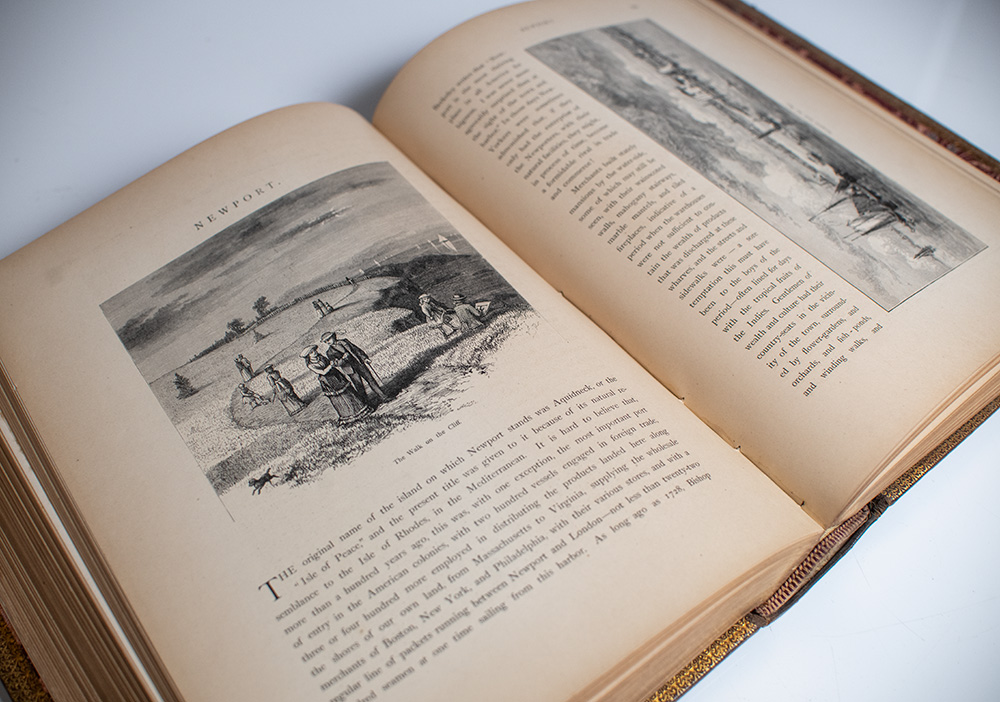 Picturesque America: Or, The Land We Live In. A Delineation by Pen and Pencil of The Mountains, Rivers, Lakes, Forest, Water-Falls, Shores, Cañons, Valleys, Cities, and Other Picturesque Features of Our Country. (Copy)