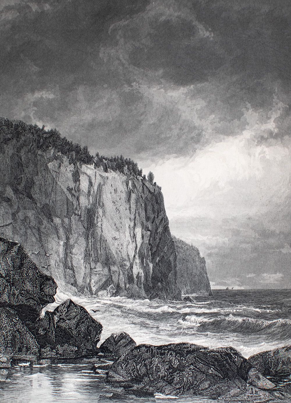 Picturesque America: Or, The Land We Live In. A Delineation by Pen and Pencil of The Mountains, Rivers, Lakes, Forest, Water-Falls, Shores, Cañons, Valleys, Cities, and Other Picturesque Features of Our Country. (Copy)