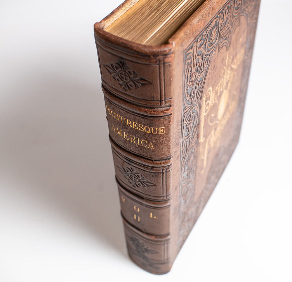 Picturesque America: Or, The Land We Live In. A Delineation by Pen and Pencil of The Mountains, Rivers, Lakes, Forest, Water-Falls, Shores, Cañons, Valleys, Cities, and Other Picturesque Features of Our Country. (Copy)