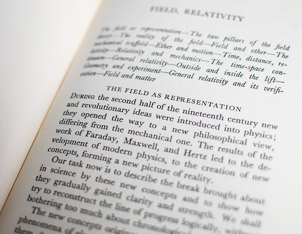 The Evolution of Physics: The Growth of Ideas from Early Concepts to Relativity and Quanta.
