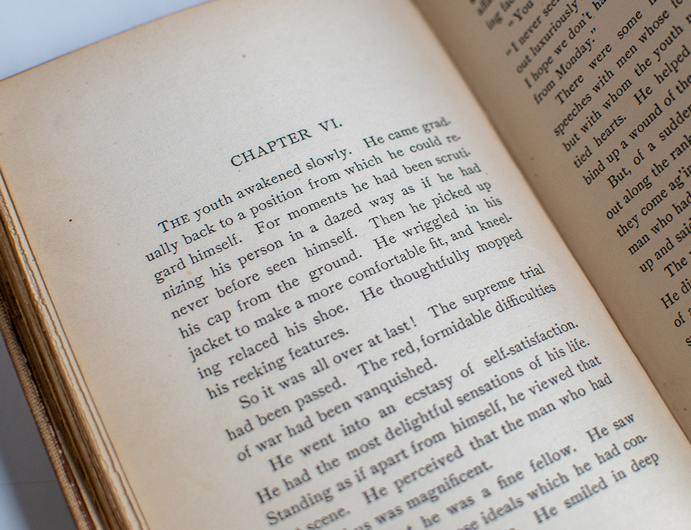 The Red Badge of Courage.