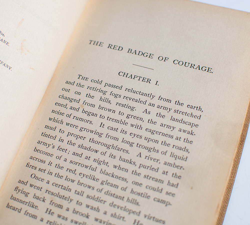 The Red Badge of Courage.