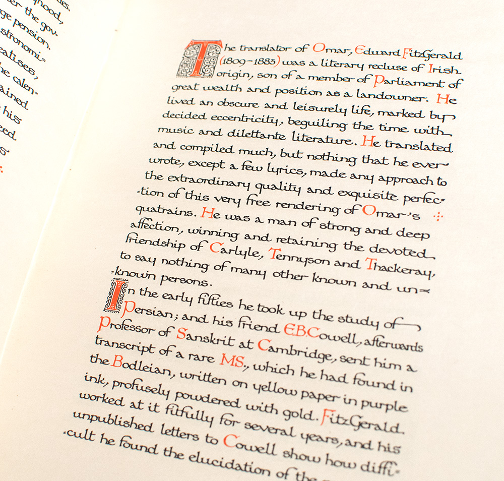 The Rubaiyat of Omar Khayyam.