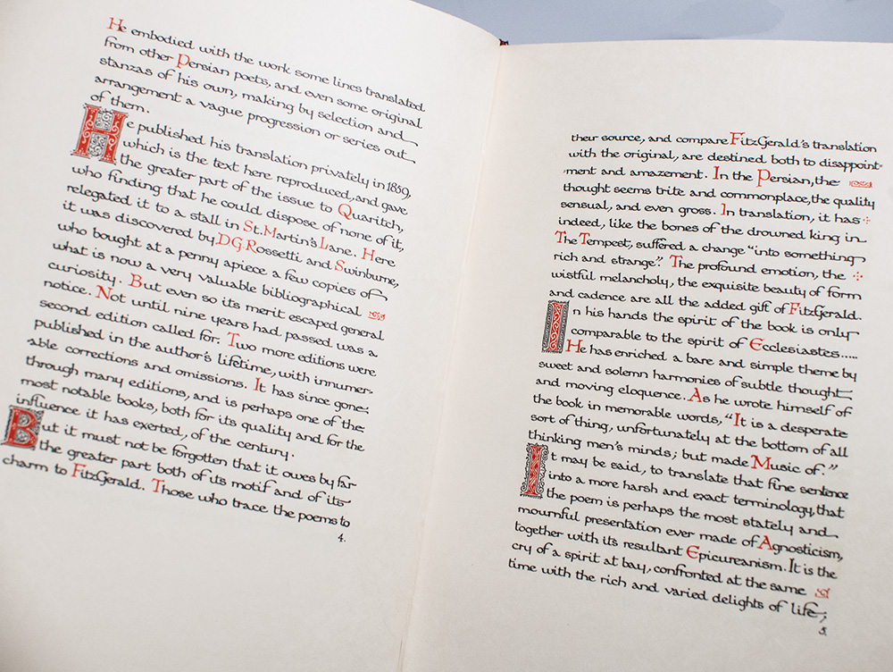 The Rubaiyat of Omar Khayyam.