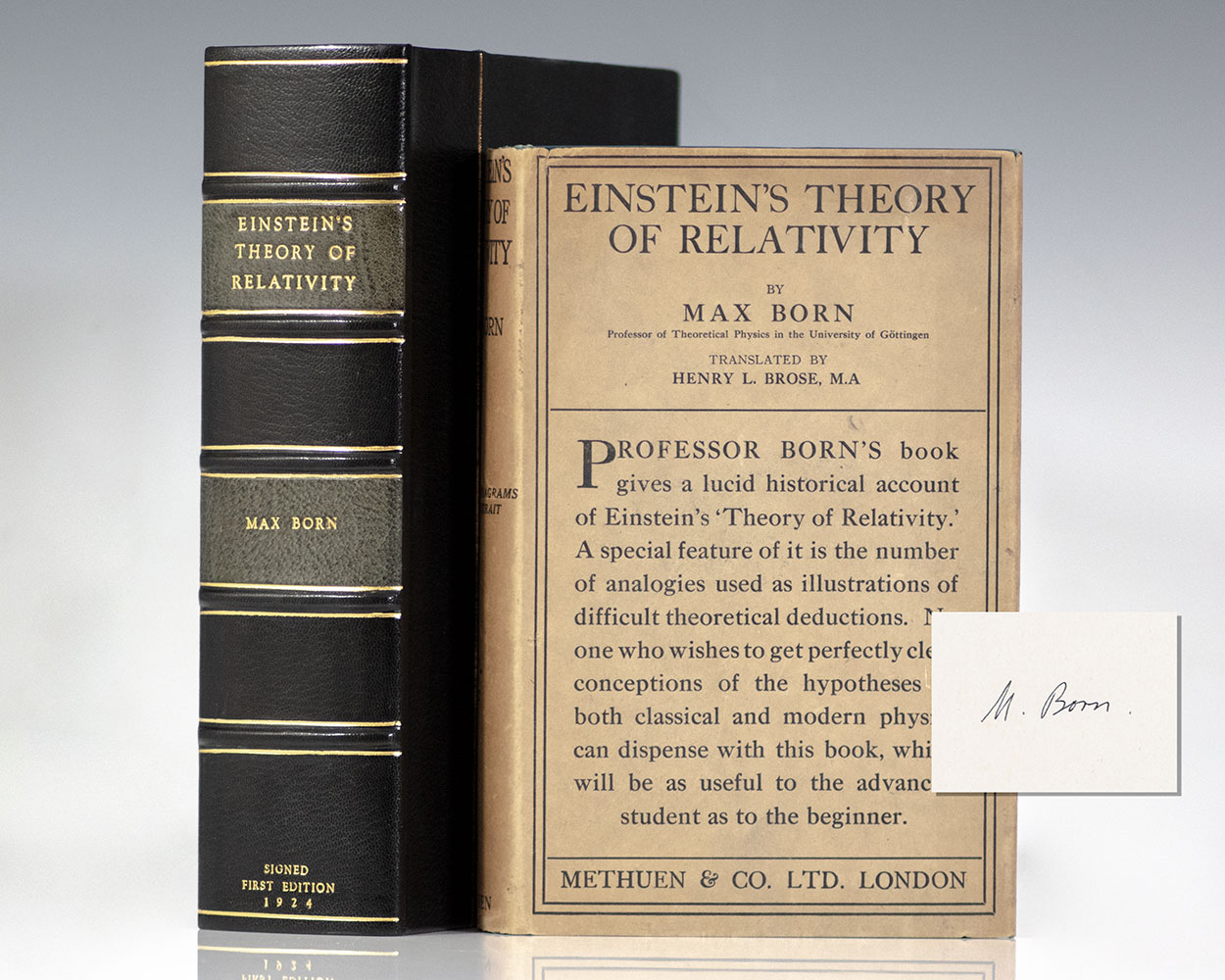 Einstein’s Theory of Relativity.