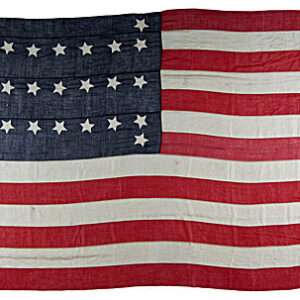 Thirty-Four Star American Flag.