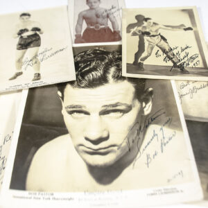 American Boxing Champions Signed Photograph Collection.