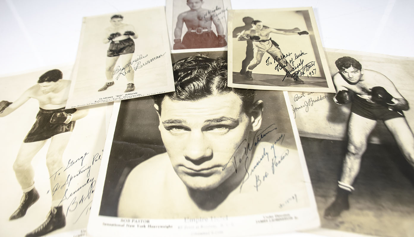 American Boxing Champions Signed Photograph Collection.