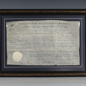 Andrew Jackson Autograph Document Signed.