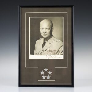 Dwight D. Eisenhower Signed Photograph.